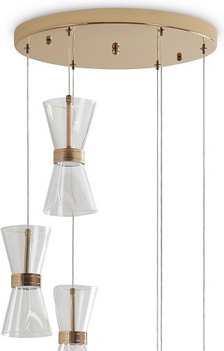 Люстра подвесная Freya LED, кол-во ламп: 6 шт купить,NaN