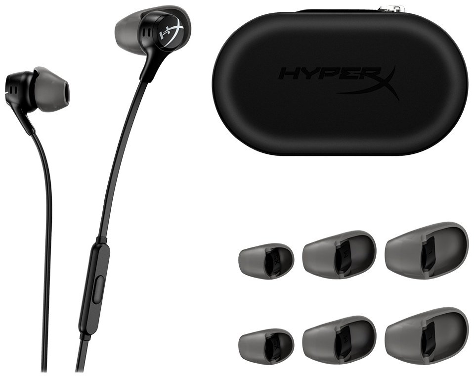 Наушники HyperX Cloud Earbuds II 70N24AA черный купить,NaN
