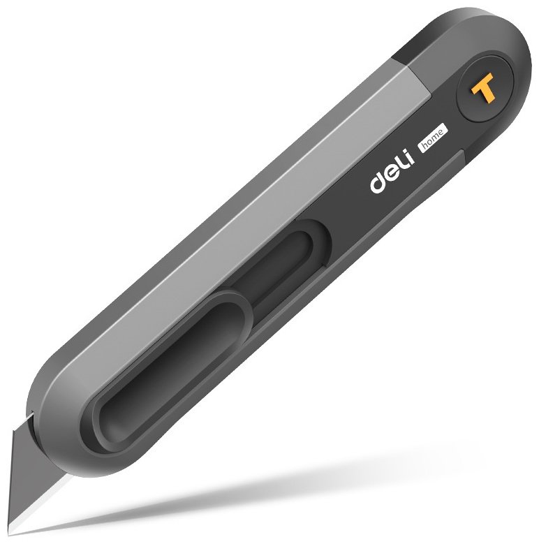 Канцелярский нож DELI HT4008 черный