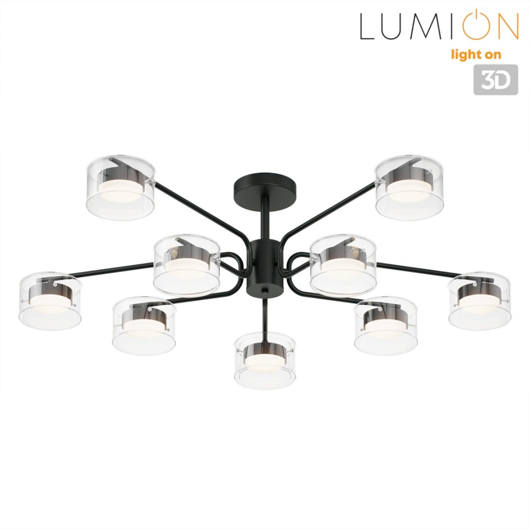 Люстра потолочная Lumion GX53, кол-во ламп: 10 шт купить,NaN