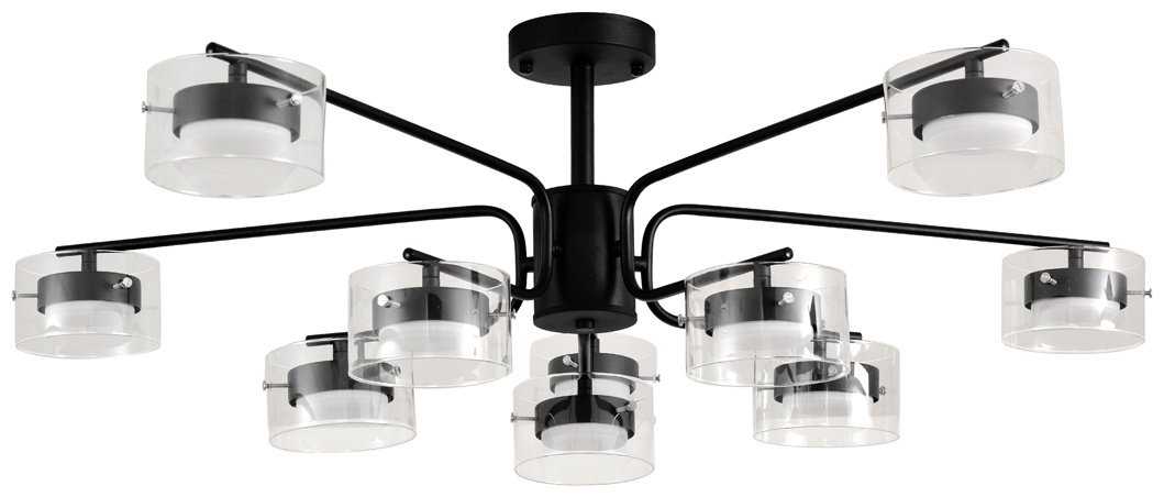 Люстра потолочная Lumion GX53, кол-во ламп: 10 шт купить,NaN
