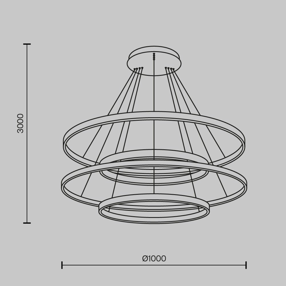 Люстра подвесная Maytoni LED, кол-во ламп: 1 шт купить,NaN