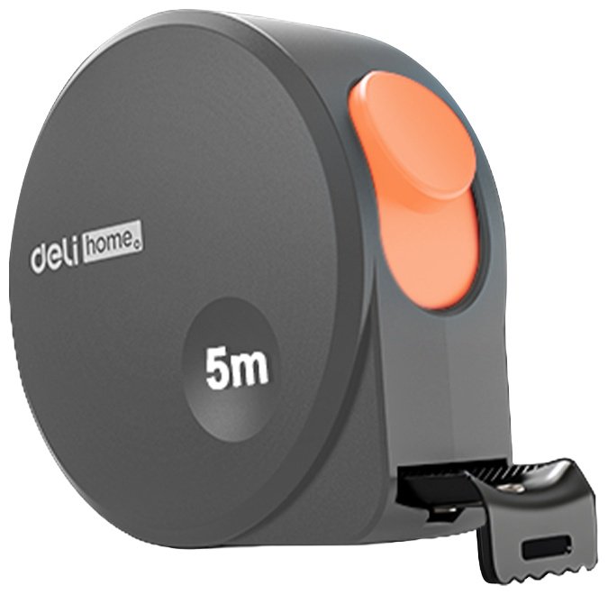 DELI рулетка бытовая HT8519CY, 5 м х 19 мм