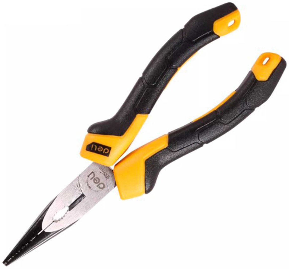 DELI длинногубцы EDL2106Z 160 мм купить,2300