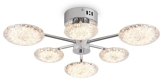 Люстра потолочная Freya LED, кол-во ламп: 6 шт купить,NaN