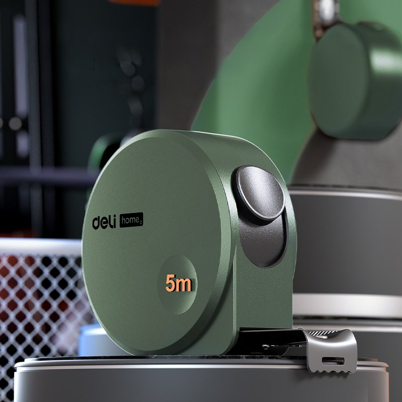 DELI рулетка бытовая HT8519LY, 5 м х 19 мм купить,NaN