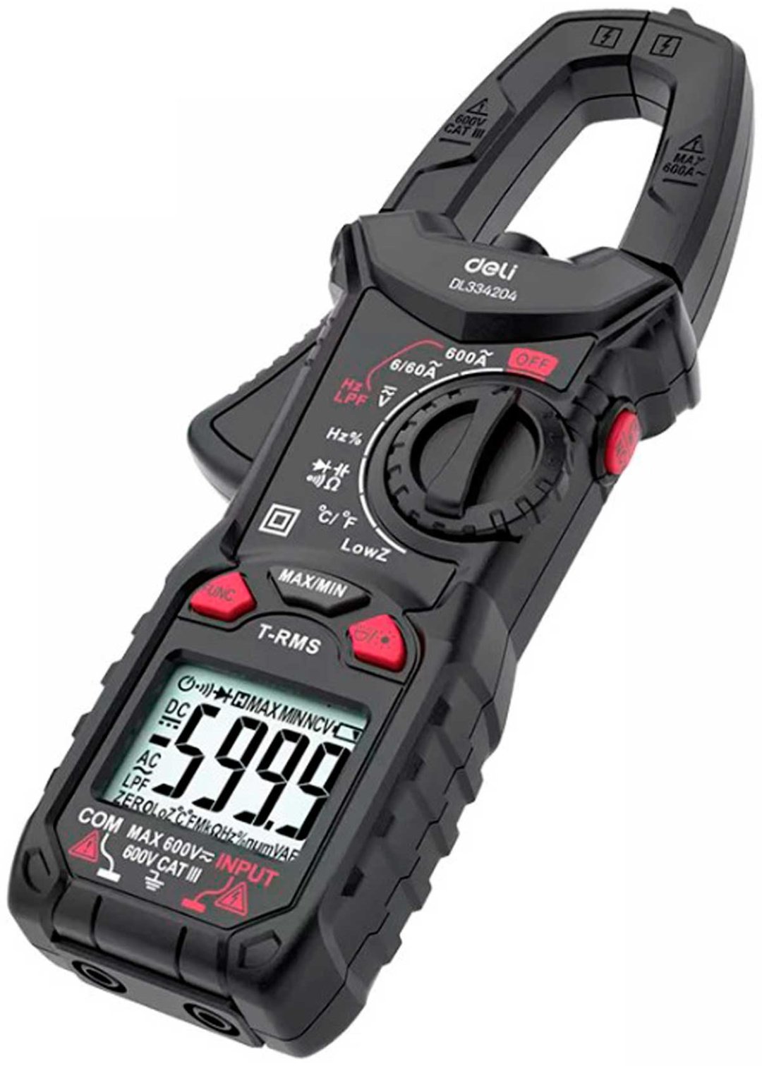 DELI мультиметр EDL334204, цифровой