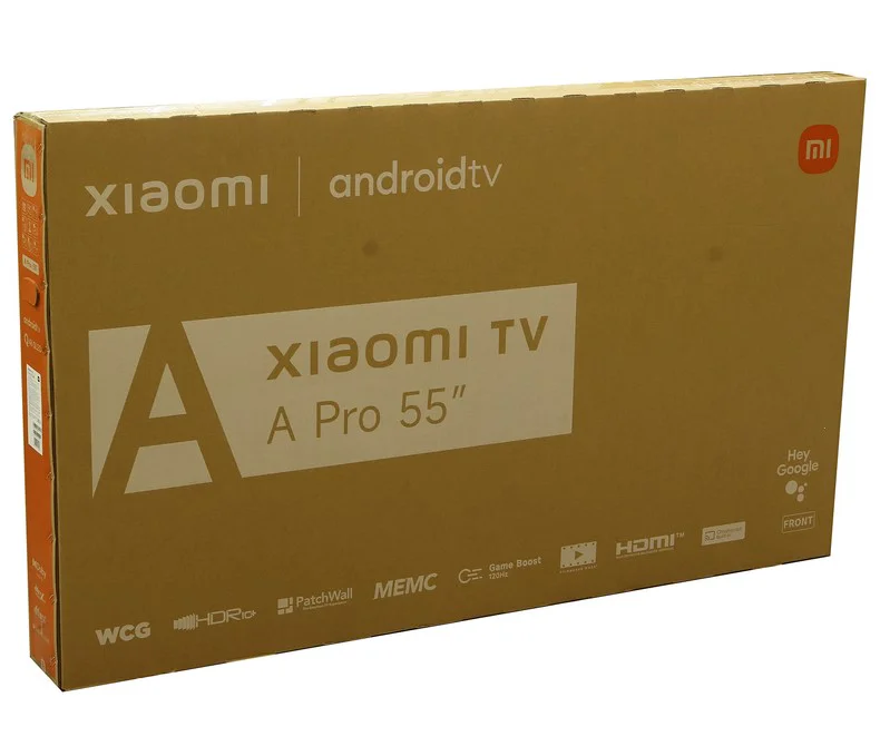 Телевизор 55" Xiaomi A Pro 2026 L55MB-APRU Black