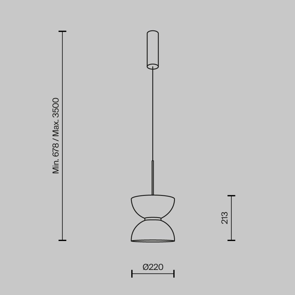 Люстра подвесная SVET KZ LED, кол-во ламп: 1 шт купить,NaN