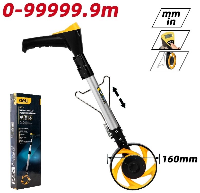 DELI дорожный курвиметр EDL9713 купить,NaN