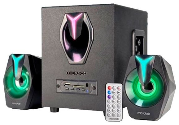 Компьютерные колонки Microlab G100BT черный