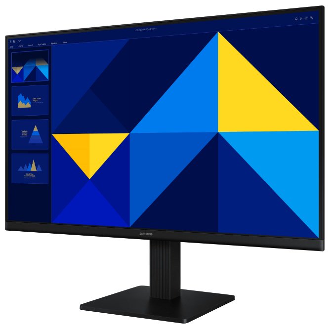 Монитор 24" Samsung LS24D304GAIXCI черный