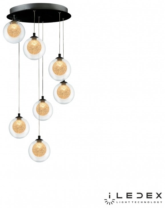 Люстра подвесная iLedex LED, кол-во ламп: 7 шт купить,NaN