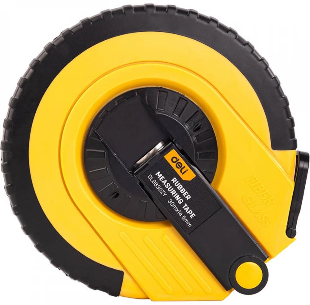 DELI рулетка строительная EDL9830ZY, 30 м х 14.5 мм купить,NaN