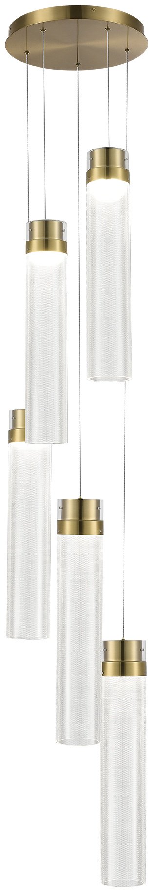 Люстра подвесная ST Luce LED, кол-во ламп: 5 шт купить,NaN