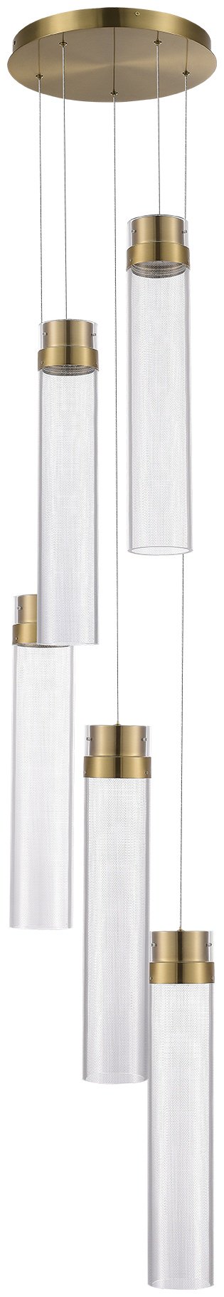 Люстра подвесная ST Luce LED, кол-во ламп: 5 шт купить,NaN
