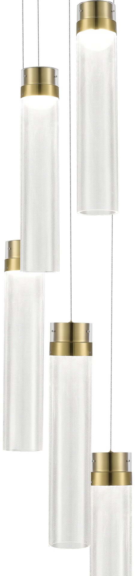 Люстра подвесная ST Luce LED, кол-во ламп: 5 шт купить,NaN
