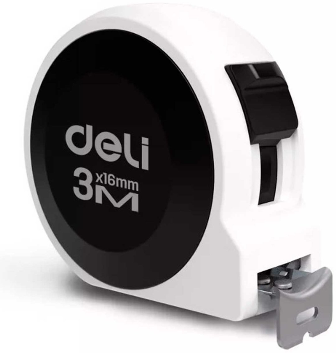 DELI рулетка бытовая H8003B, 3 м х 16 мм
