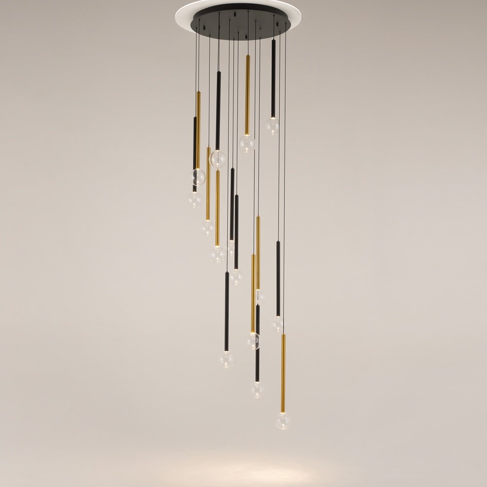 Люстра потолочная Maytoni LED, кол-во ламп: 15 шт купить,NaN