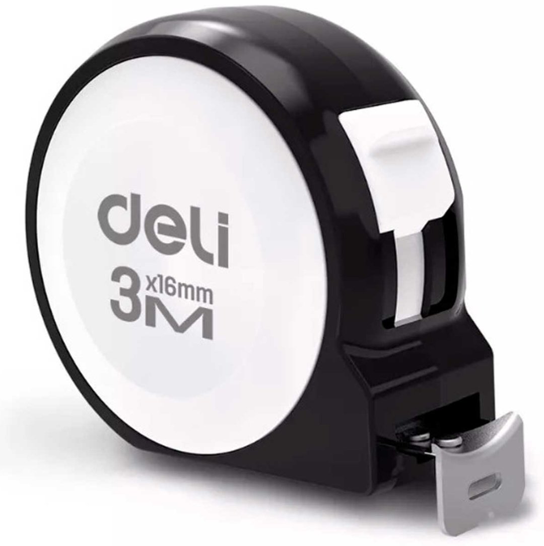 DELI рулетка бытовая H8003A, 3 м х 16 мм