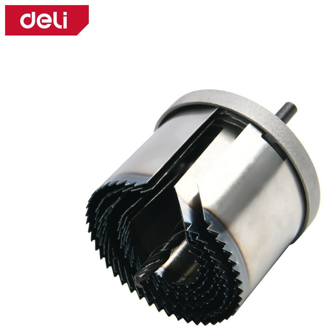 Коронка DELI DH-MKK007-ED2 cтальная D 63 мм, 7 шт