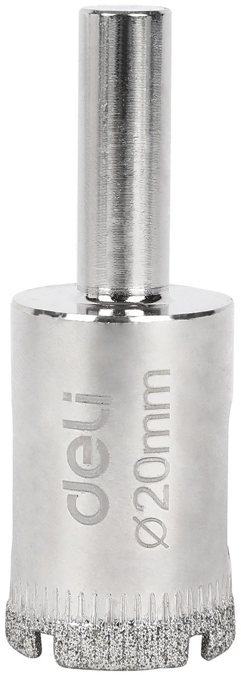 Коронка DELI DH-BKK200-E1 алмазная D 20 мм, 1 шт