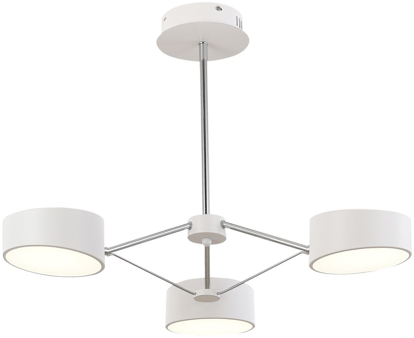 Люстра потолочная Evoluce LED, кол-во ламп: 3 шт купить,NaN
