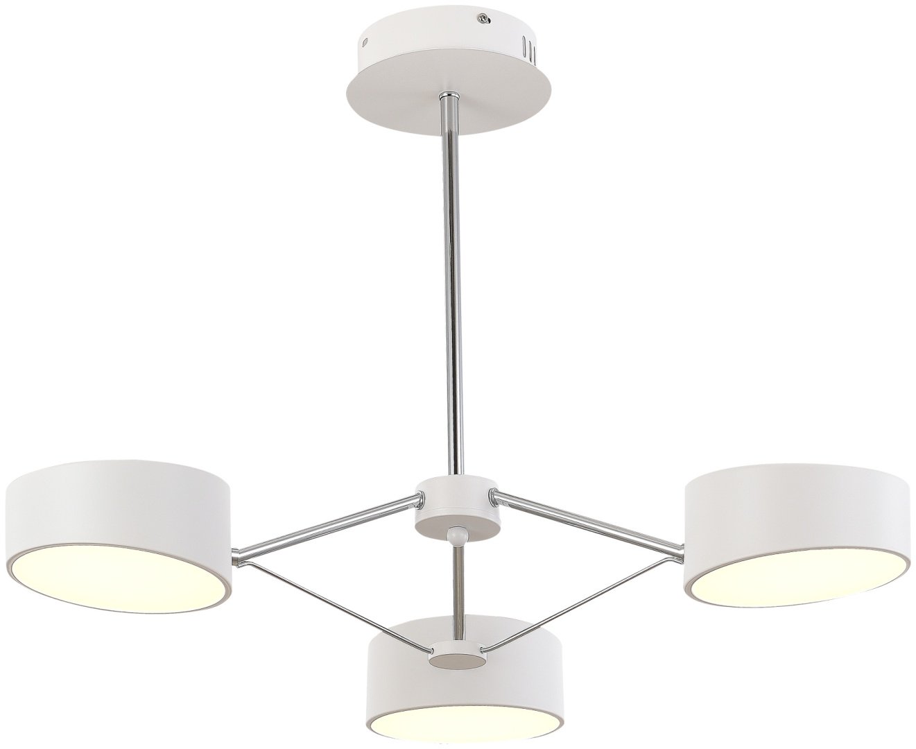 Люстра потолочная Evoluce LED, кол-во ламп: 3 шт купить,NaN