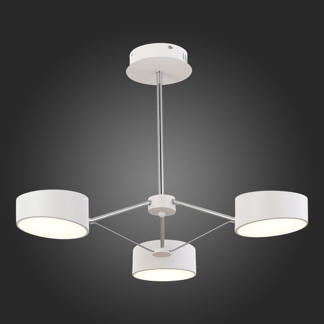Люстра потолочная Evoluce LED, кол-во ламп: 3 шт купить,NaN