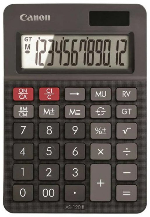 Canon AS-120 II, 12-разрядный, черный