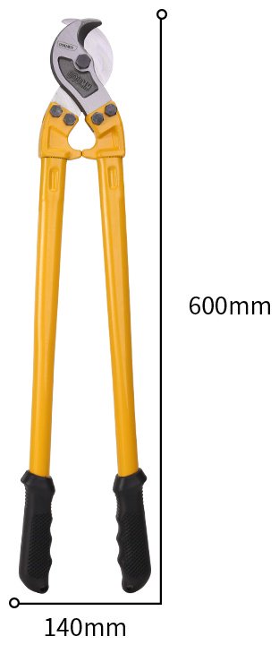 Кабелерез DELI DL60024, 600 мм
