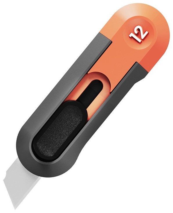 Канцелярский нож DELI HT4007C серый