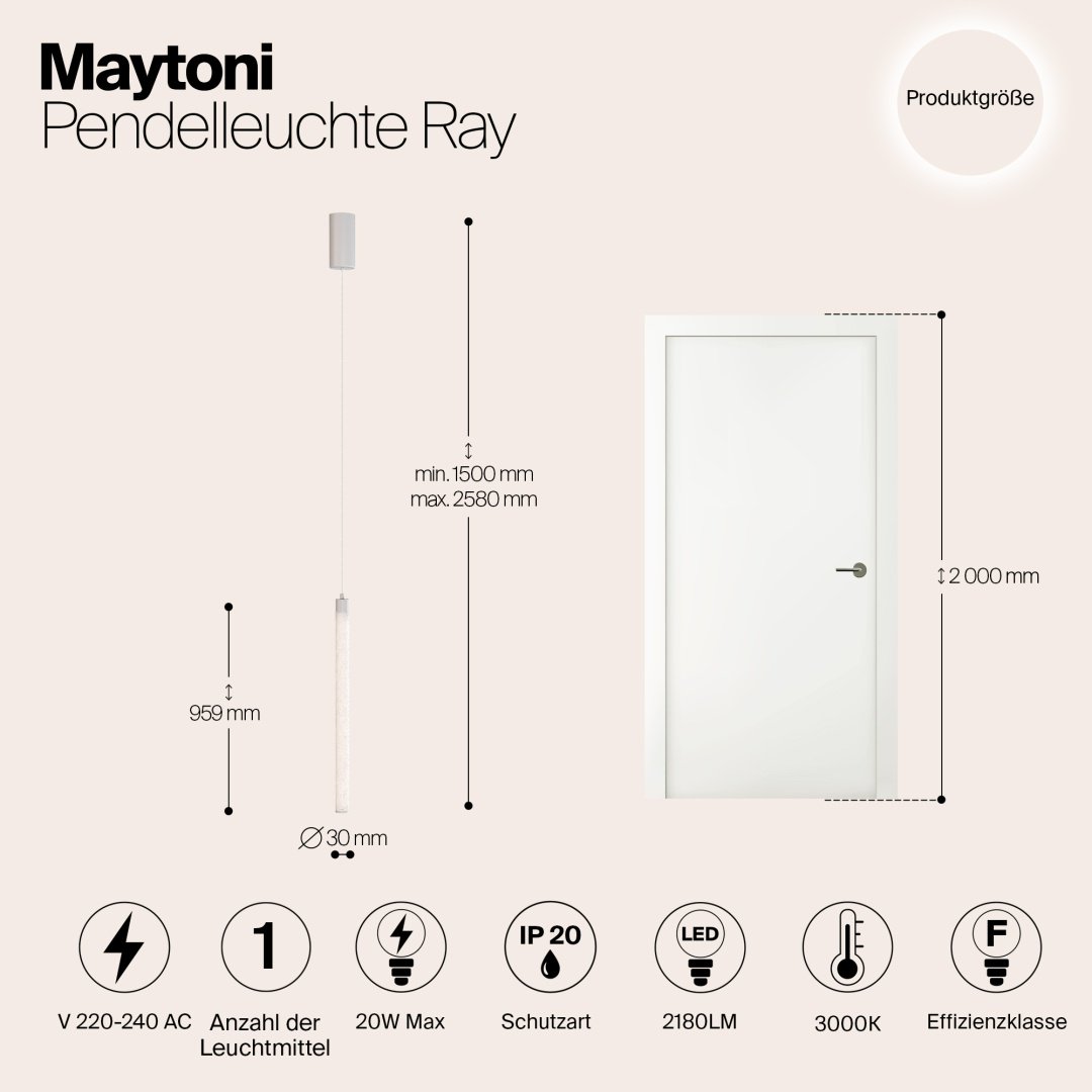 Люстра подвесная Maytoni LED, кол-во ламп: 1 шт купить,NaN
