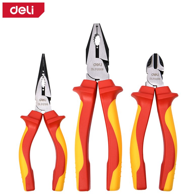 Набор инструментов электромонтажный 3 в 1 DELI DL512003T купить,15260