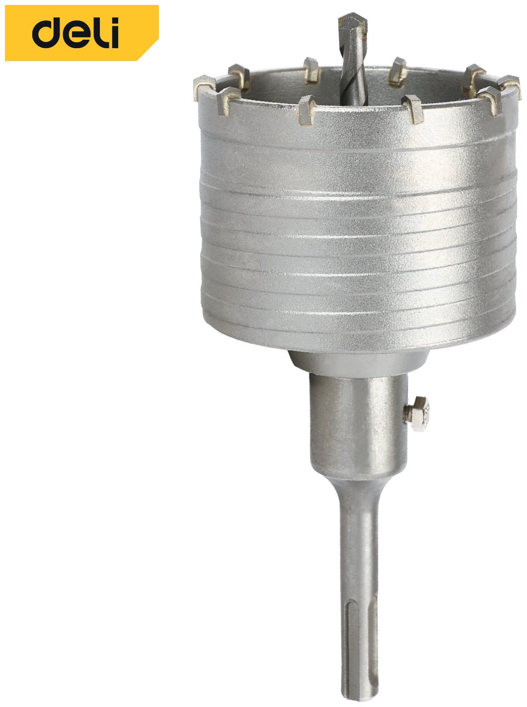 Коронка DELI EDH-QKK080-E1 твердосплавная D 80 мм, 1 шт
