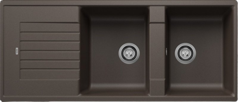 Кухонная мойка Blanco Zia 8 S кофе (515602) 116х50х19 см, искусственный гранит, тон кофе купить,NaN