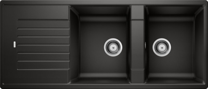 Кухонная мойка Blanco Zia 8 S 116х50х19 см, гранит, тон антрацит купить,263718