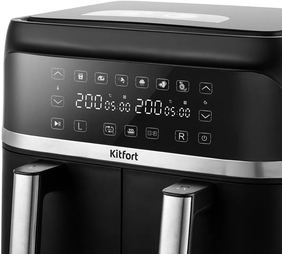 Аэрогриль Kitfort КТ-2248 черный купить,93690