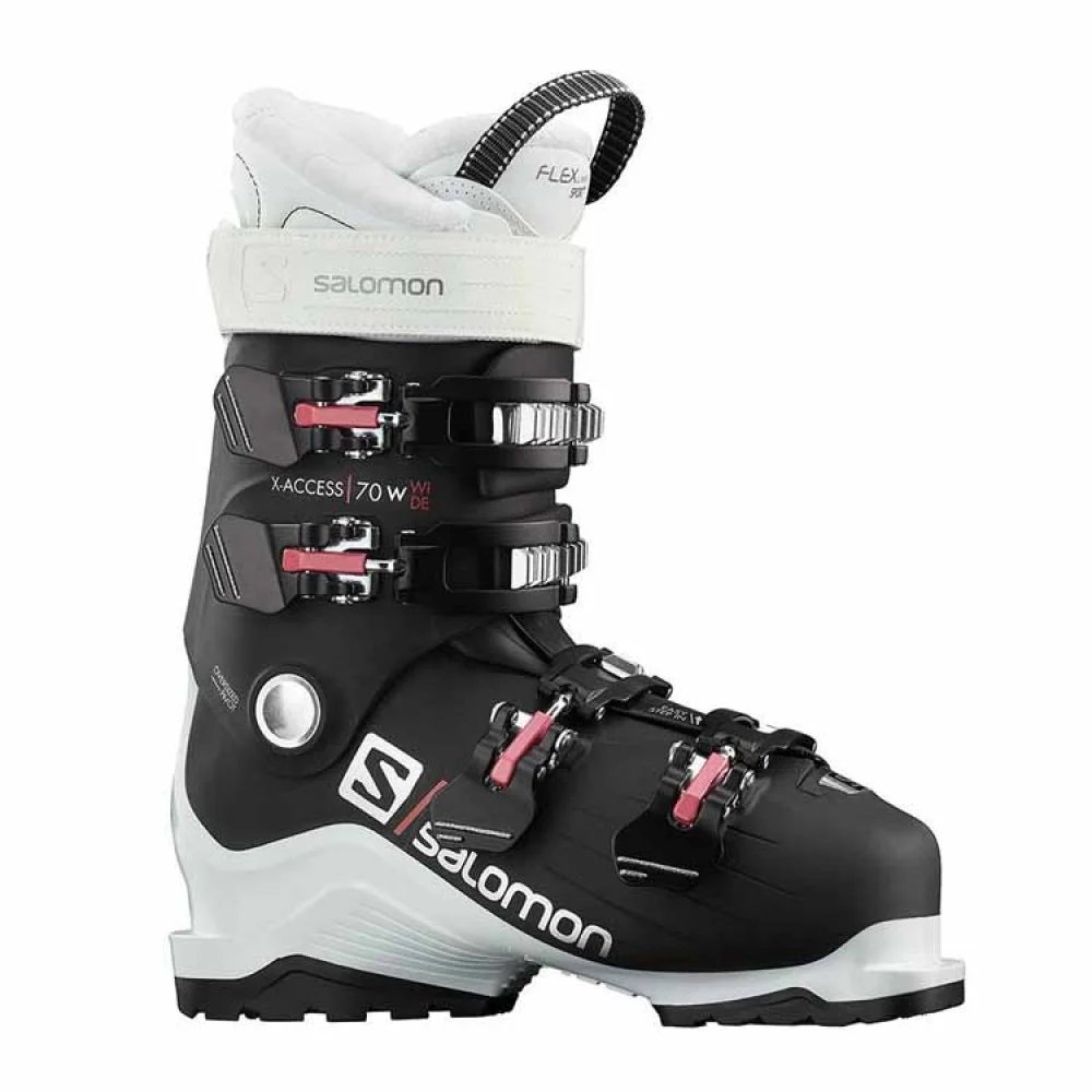 Ботинки горнолыжные Salomon  X Access 70 W Wide L40851000 черно-белые 23-23.5
