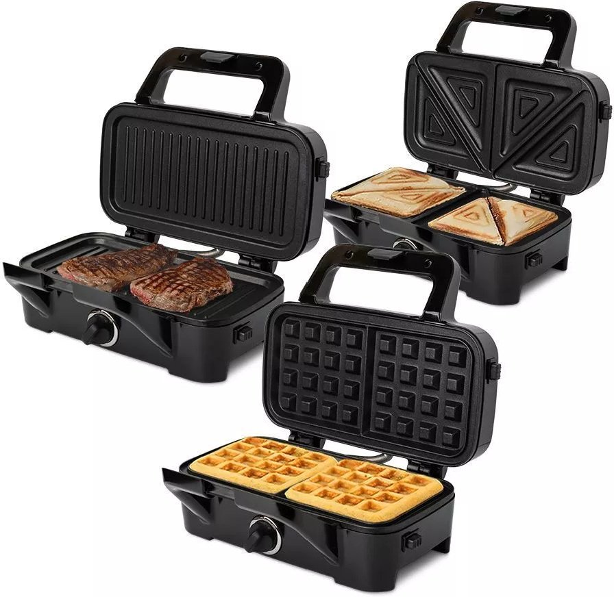 Вафельница Kitfort KT-1674 черная