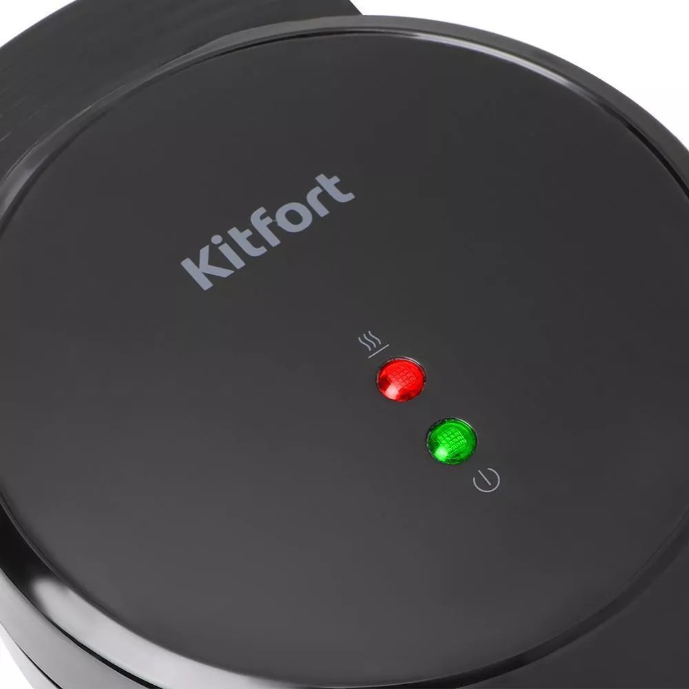 Вафельница Kitfort KT-1665 черная купить,0