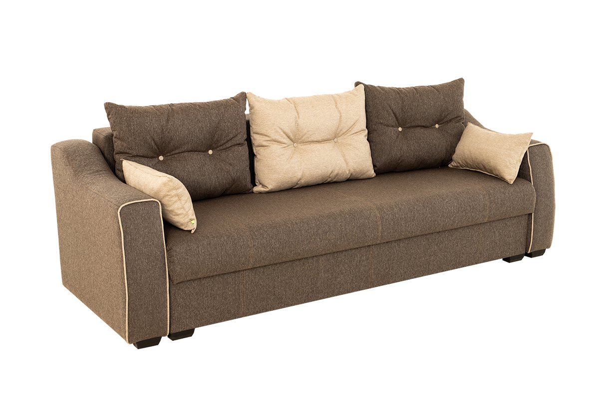 Диван АСМ Мальта1М Quatro 02 Quatro 14 коричневый купить,NaN