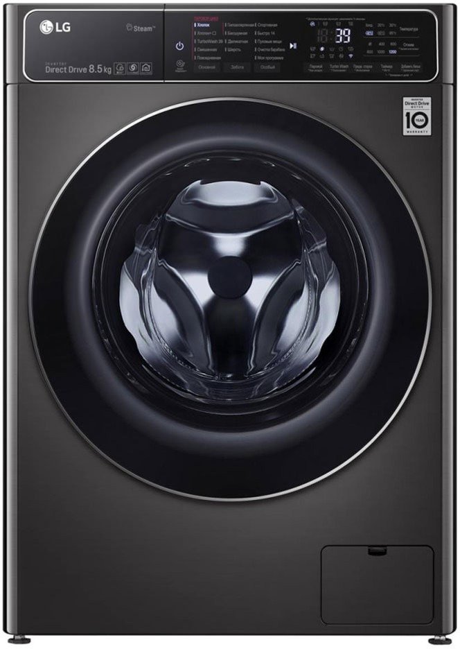 Стиральная машина LG F2T9GW9P черная купить,NaN
