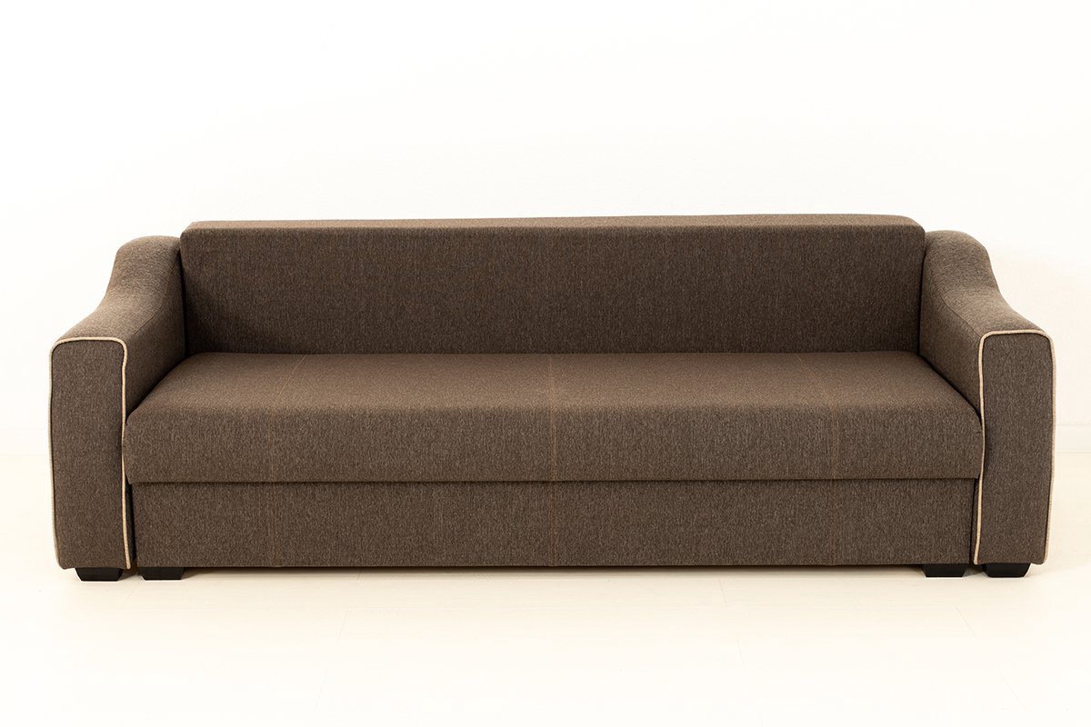 Диван АСМ Мальта1М Quatro 02 Quatro 14 коричневый купить,NaN