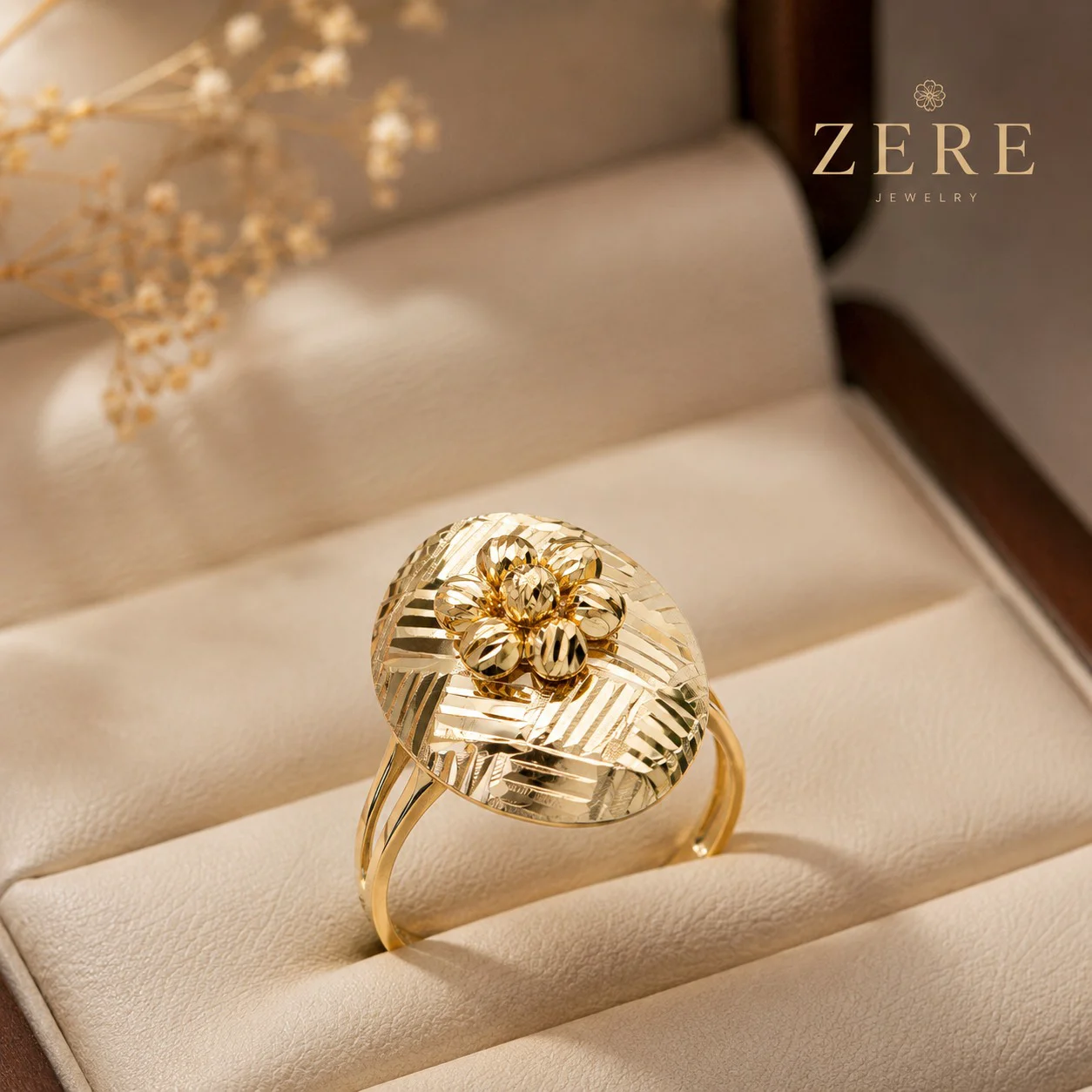 Кольцо Zere ZR220717 жёлтое золото 2.43гр 19.5р - ForteMarket Кольцо Zere ZR220717 жёлтое золото 2.43гр 19.5р купить,199550