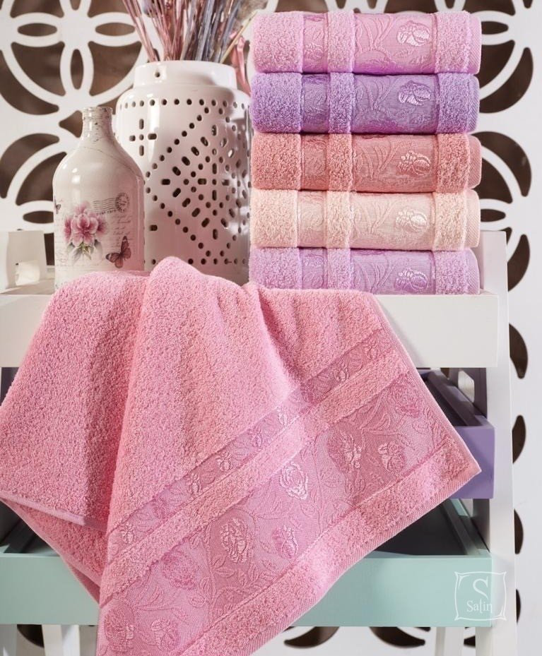 Sikel набор полотенец Purry 826383049521 90x50 см 6 шт, хлопок купить,NaN