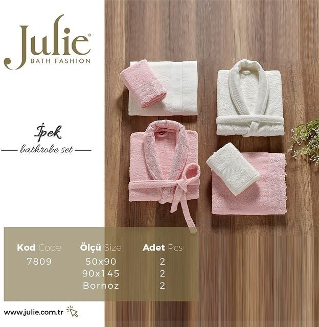 Julie Softy набор полотенец 1 145.9x90.5 см 3 шт, махровая ткань купить,NaN