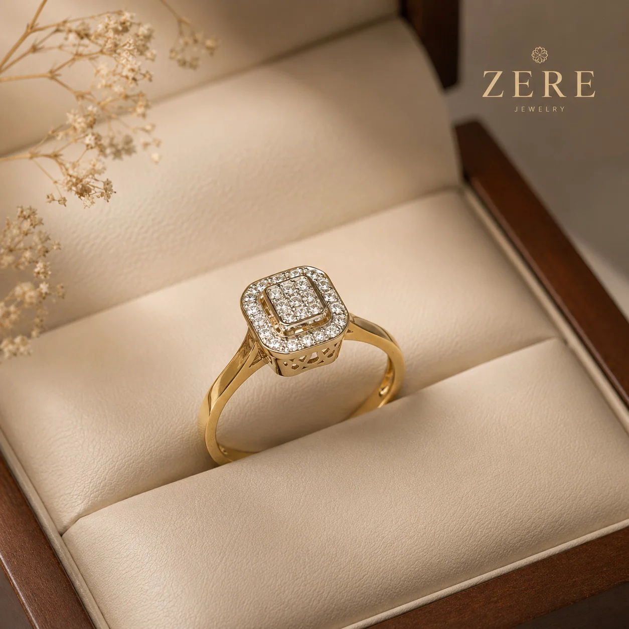 Кольцо Zere ZR220716 жёлтое золото 2.6гр 18.5р  купить,214000