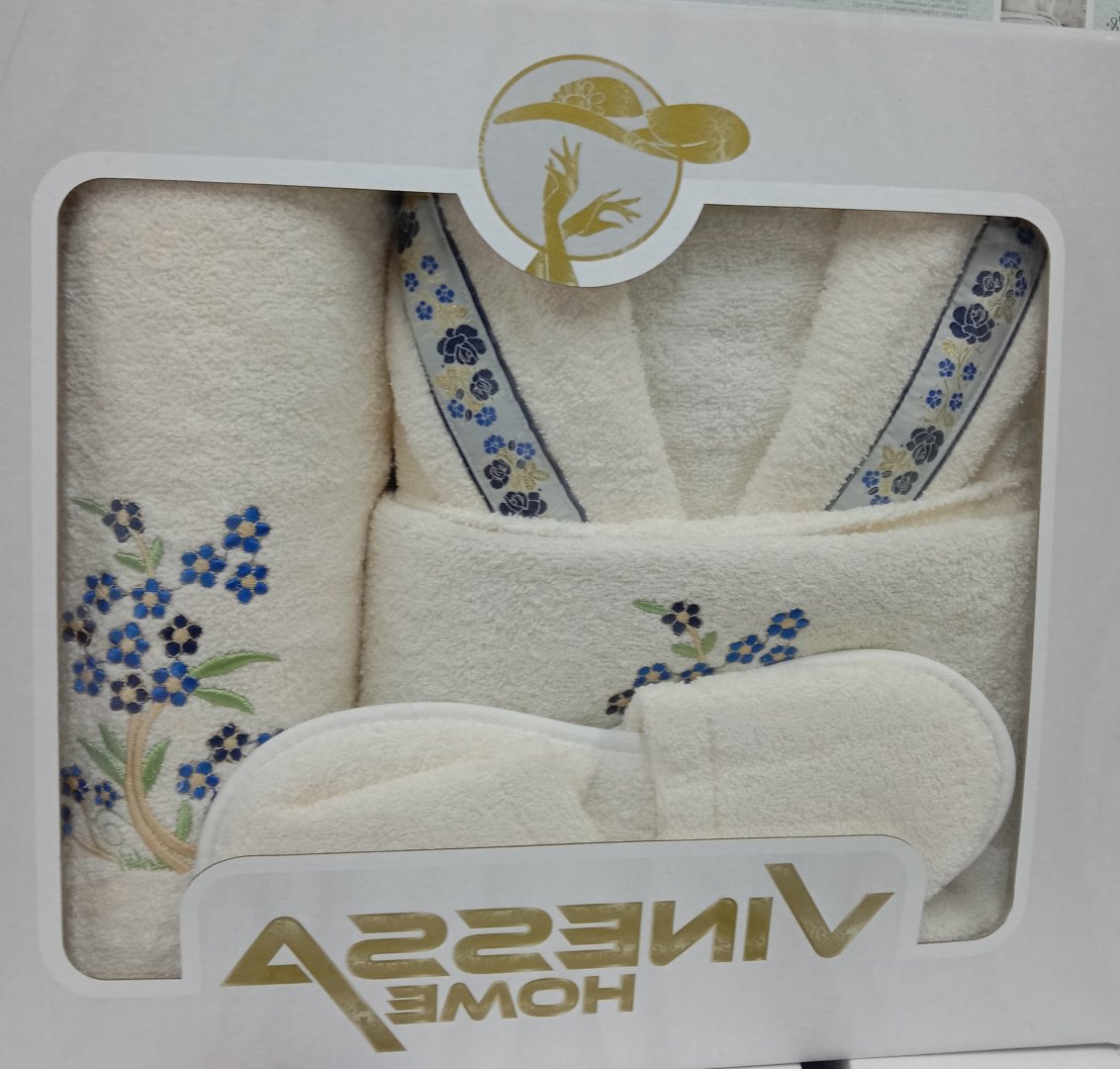 Vinessa набор для купания 10101207 140x70 см 2 шт, махровая ткань