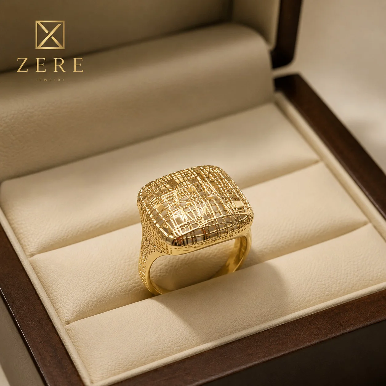 Кольцо Zere ZR220719 жёлтое золото 1.78гр 18.5р - ForteMarket Кольцо Zere ZR220719 жёлтое золото 1.78гр 18.5р купить,144300